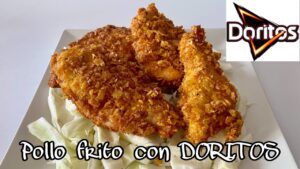 Doritos de pollo frito al aire