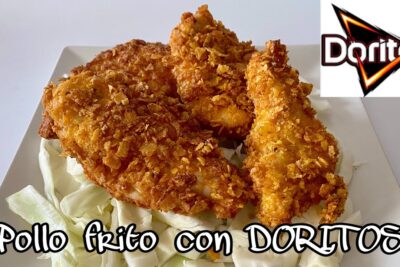 Doritos de pollo frito al aire