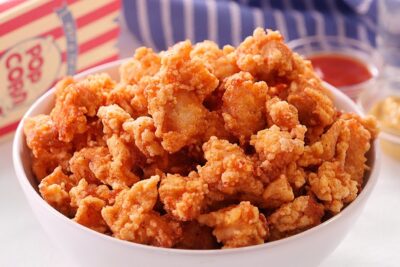Picaduras de pollo y palomitas de maíz Perdue
