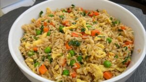 Receta de arroz frito Panda Express