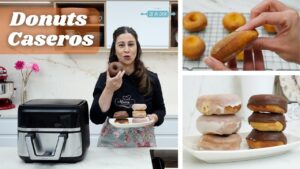 freidora de aire de donas de halloween