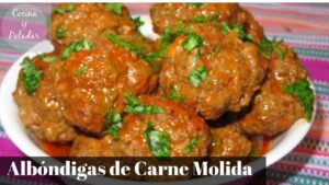Albóndigas desde cero