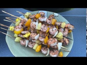 Receta de camarones Jerk